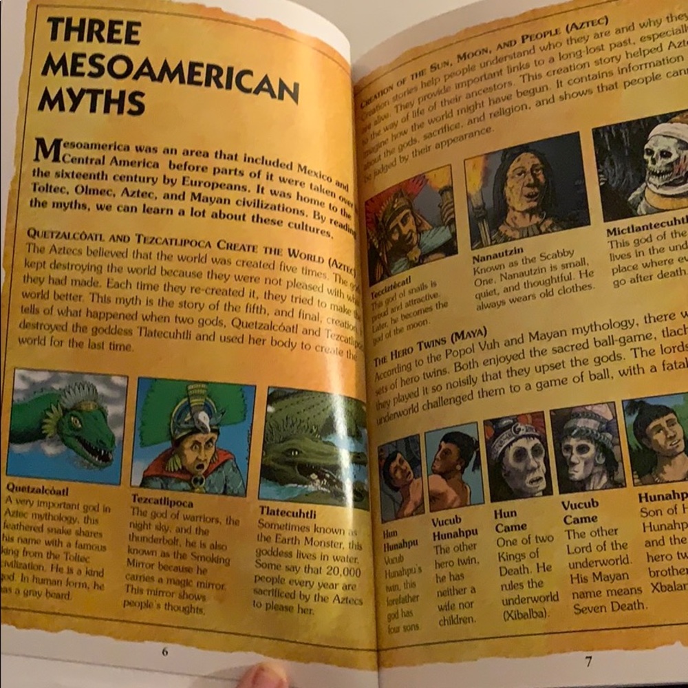 Graphic History Mesoamerican myths illustrated mythology latin america - Picture 8 of 8